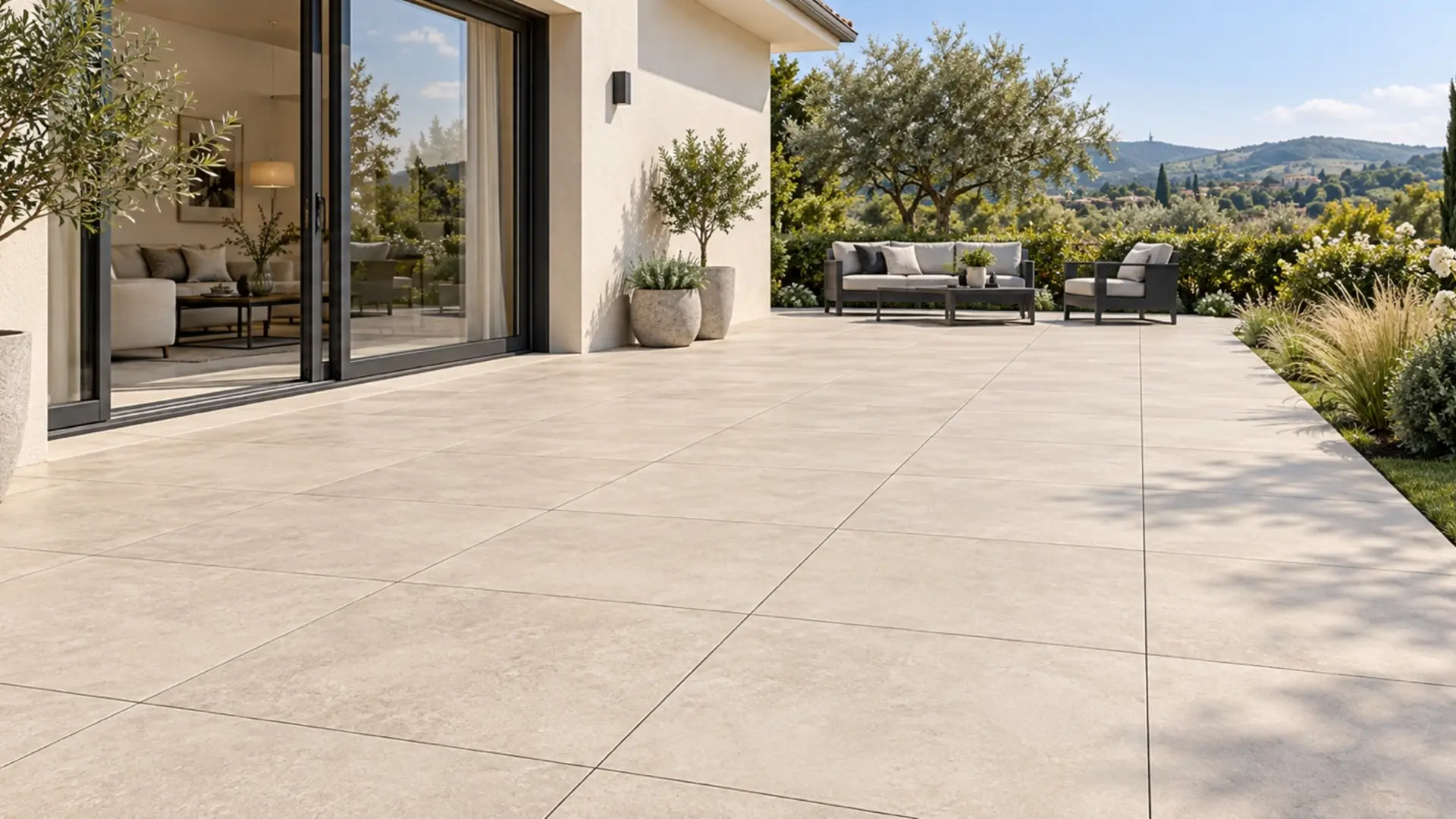 Réalisation de terrasse
